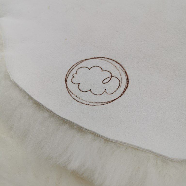 Schapenvacht Boxkleed & Speelkleed rond | Comfort Ø 100cm