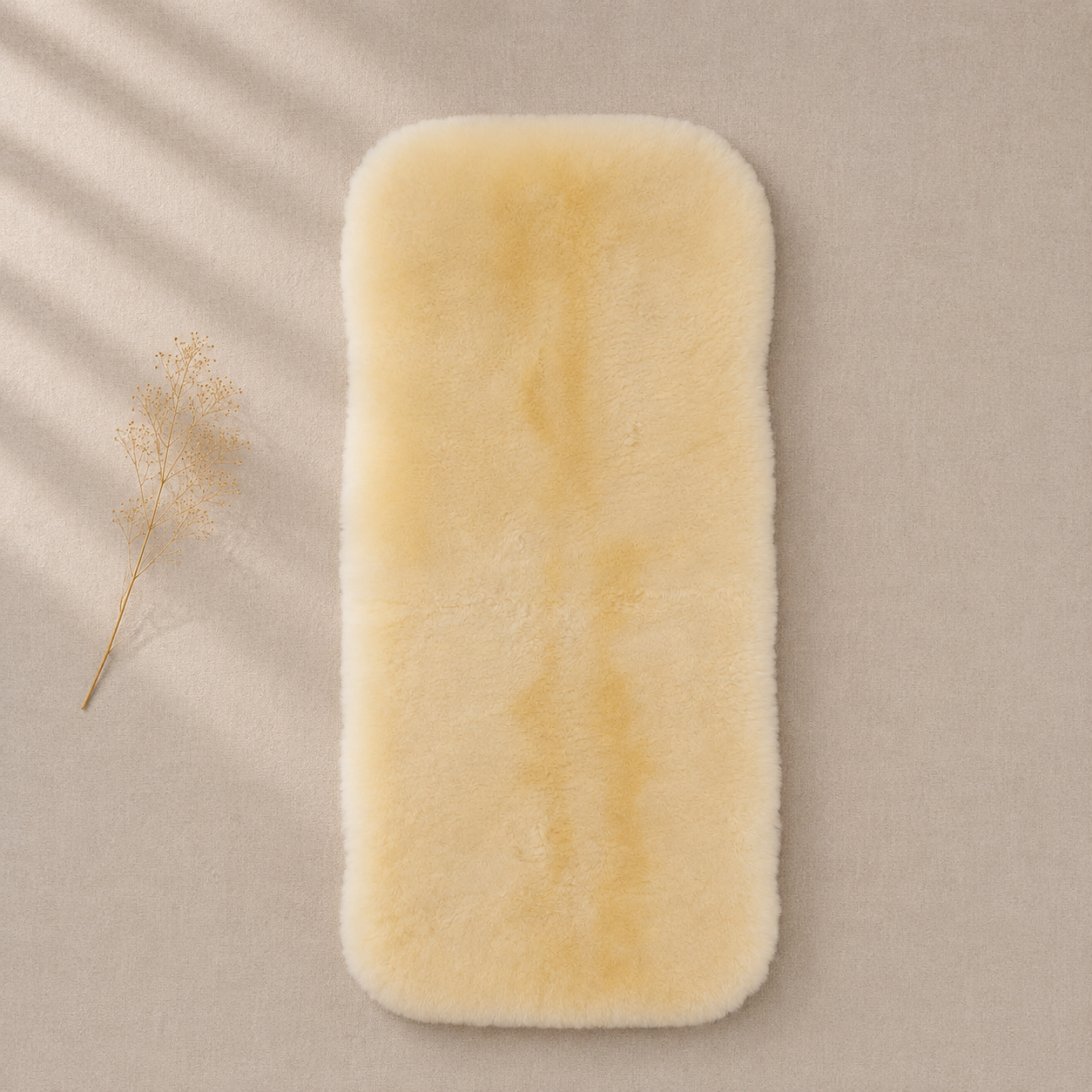Schapenvacht Matrasje Baby | Baby-Care Reiswieg & Co-Sleeper