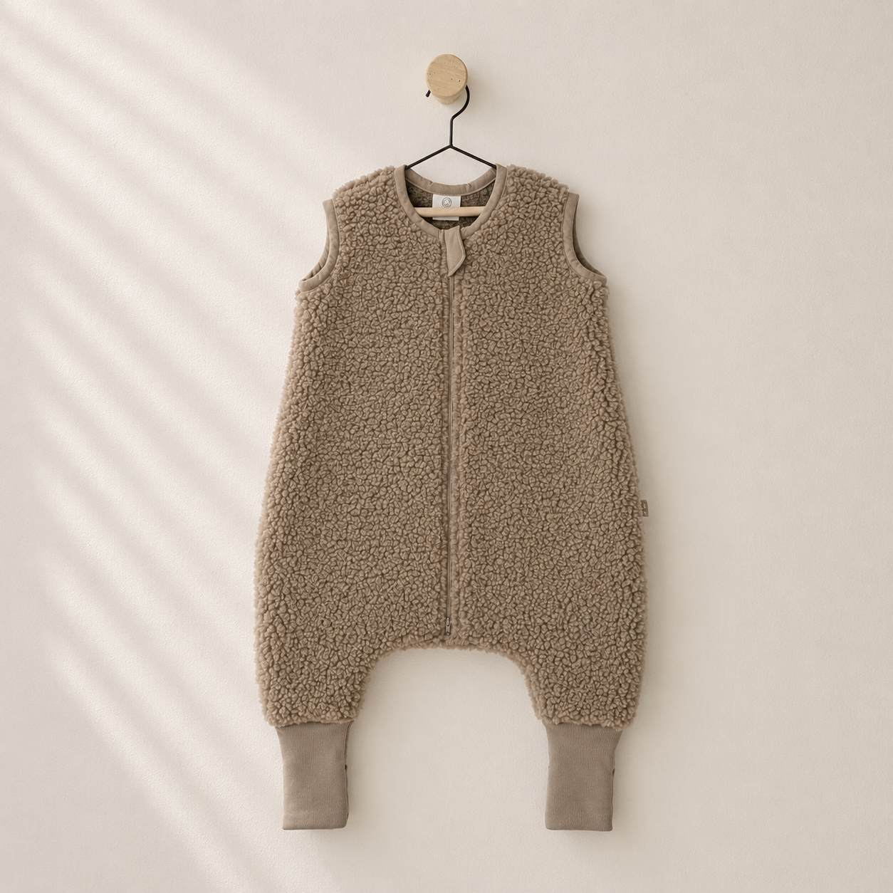Wollen Slaapzak met Voetjes voor Baby & Peuter | Teddy