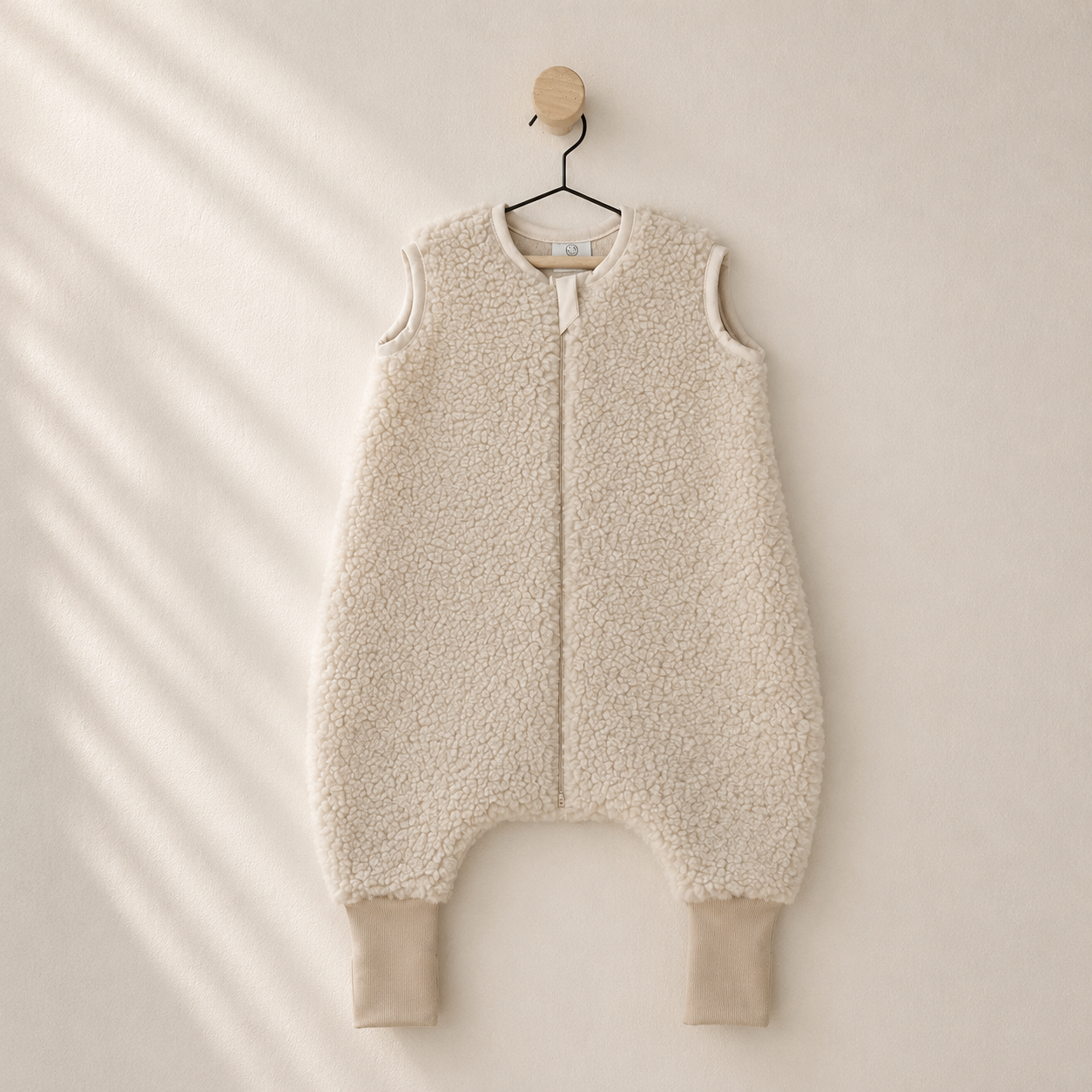 Wollen Slaapzak met Voetjes voor Baby & Peuter | Teddy