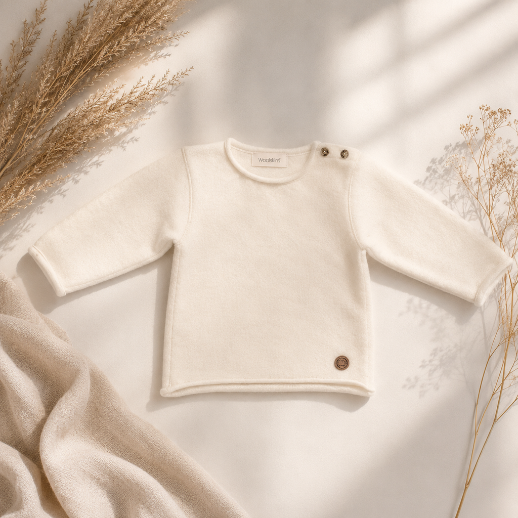 Wollen Babytrui van 100% Merinowol