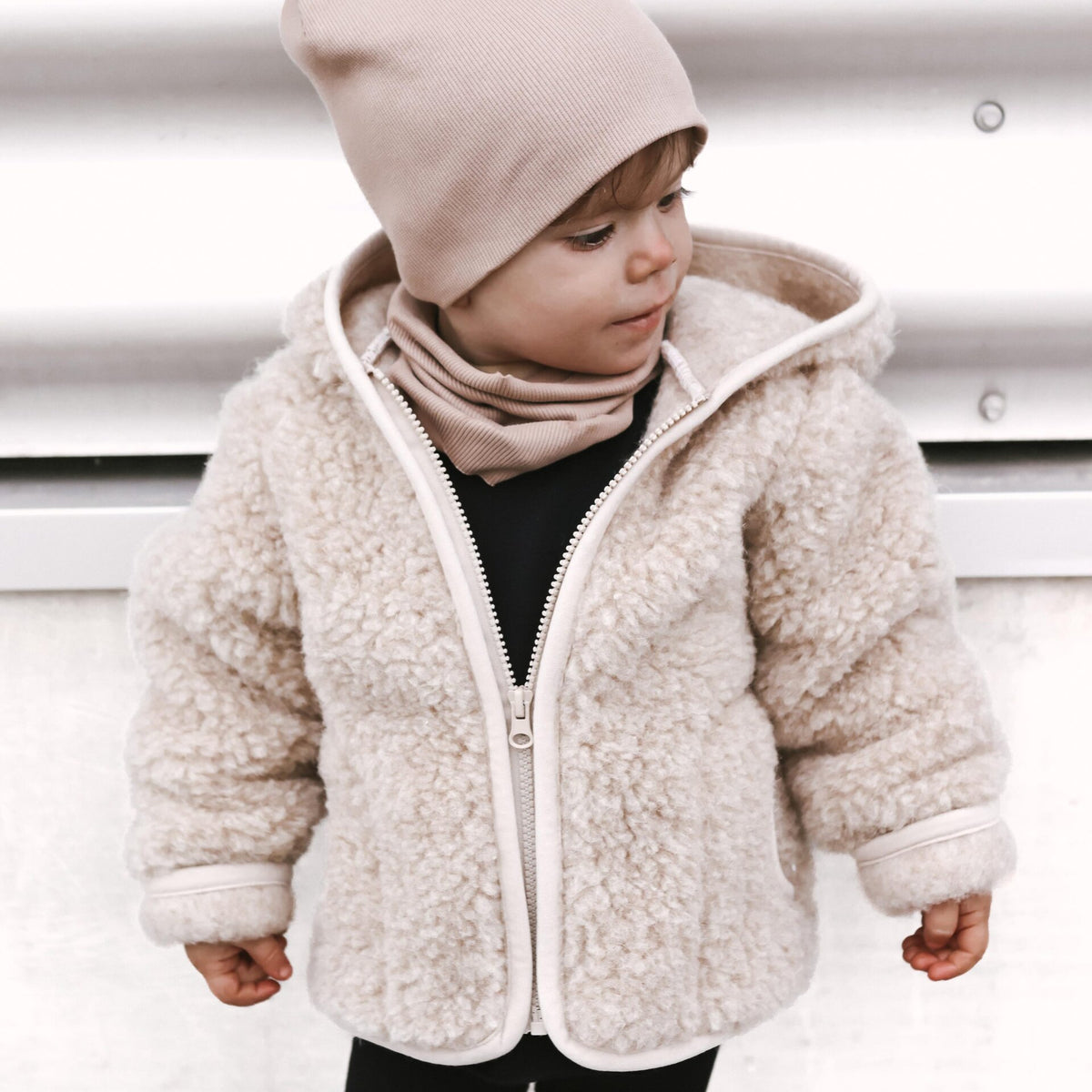 Chaqueta de lana para bebés y niños | A Basic Brand Baby