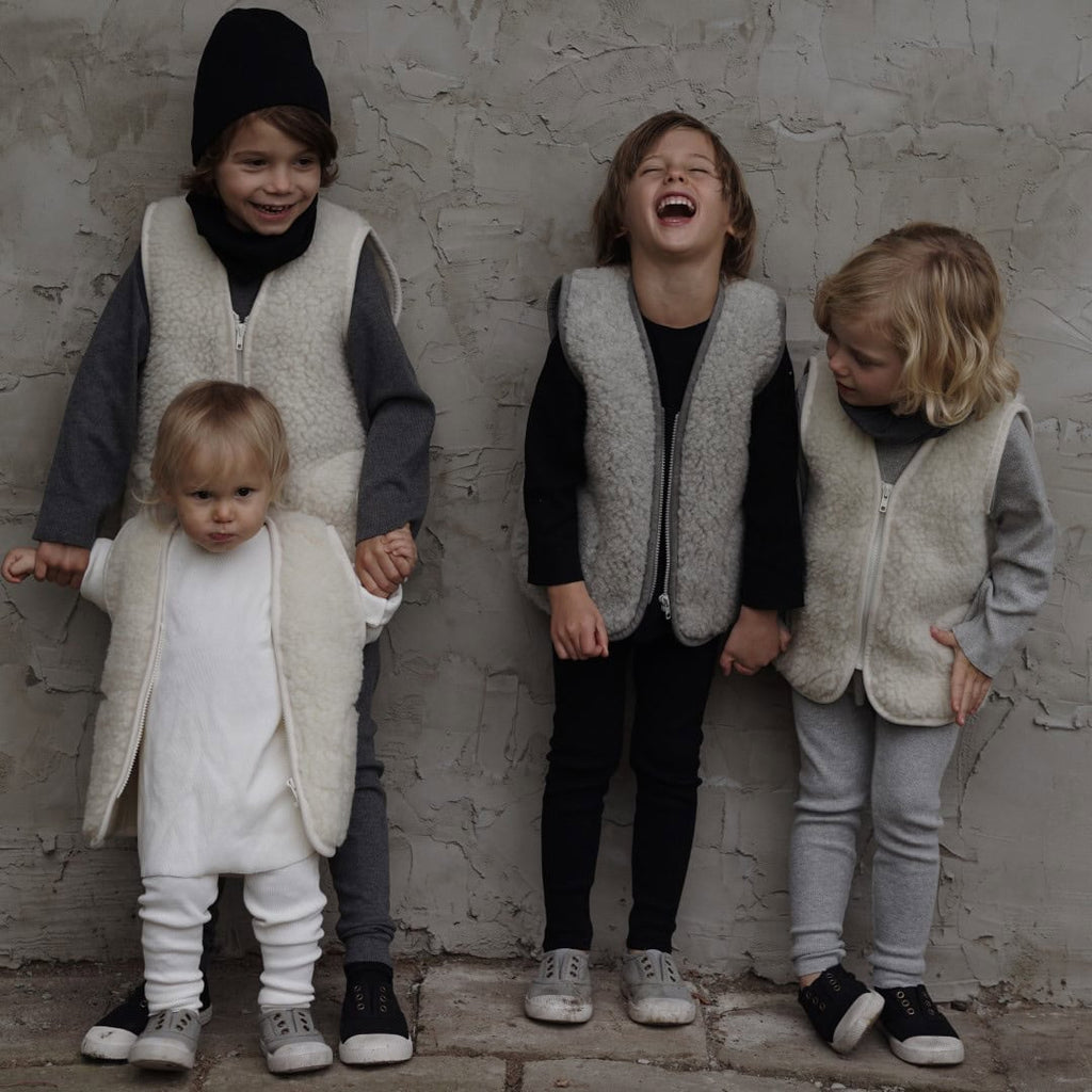 A Basic Brand – Wollen Kinder Bodywarmer