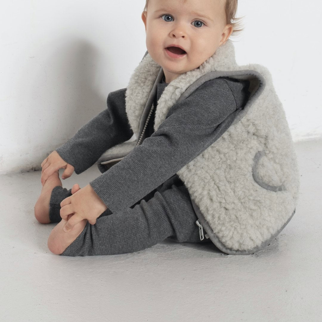 A Basic Brand – Wollen Kinder Bodywarmer