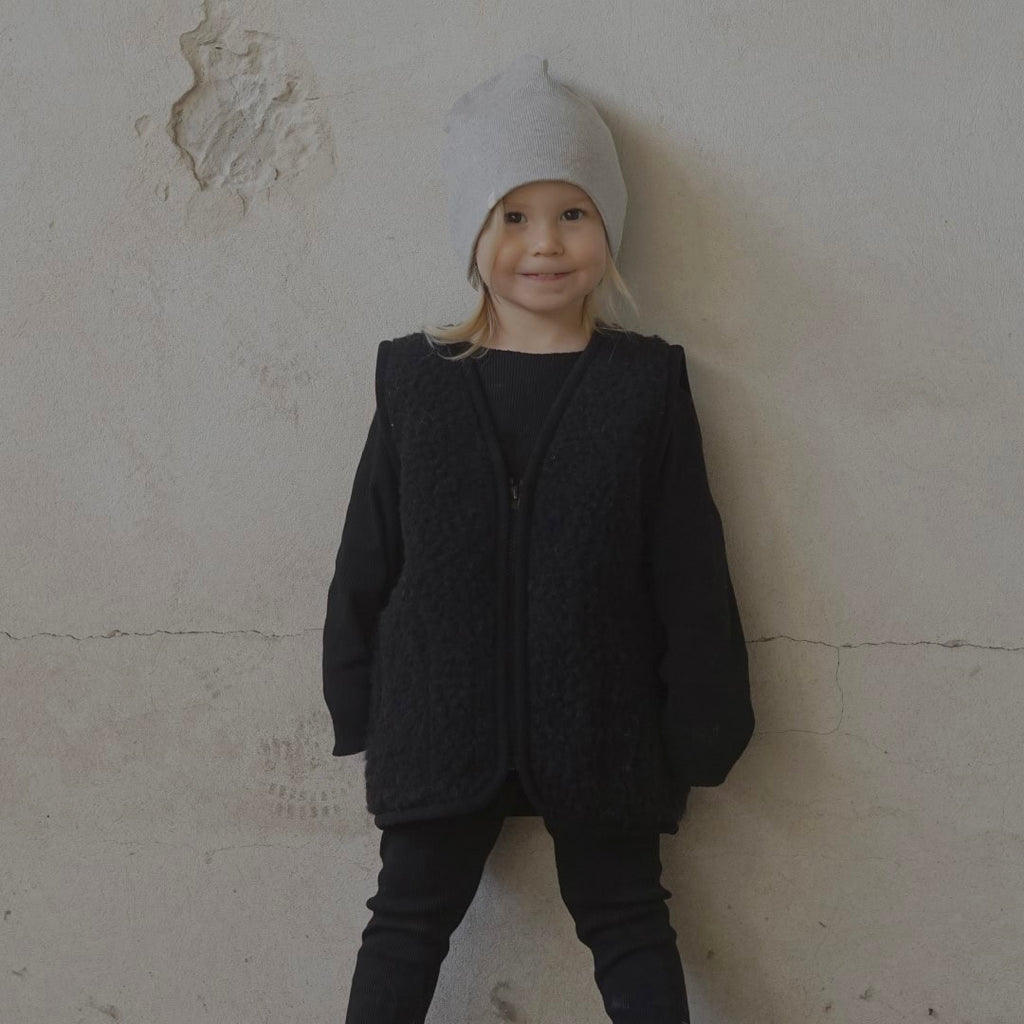 A Basic Brand – Wollen Kinder Bodywarmer