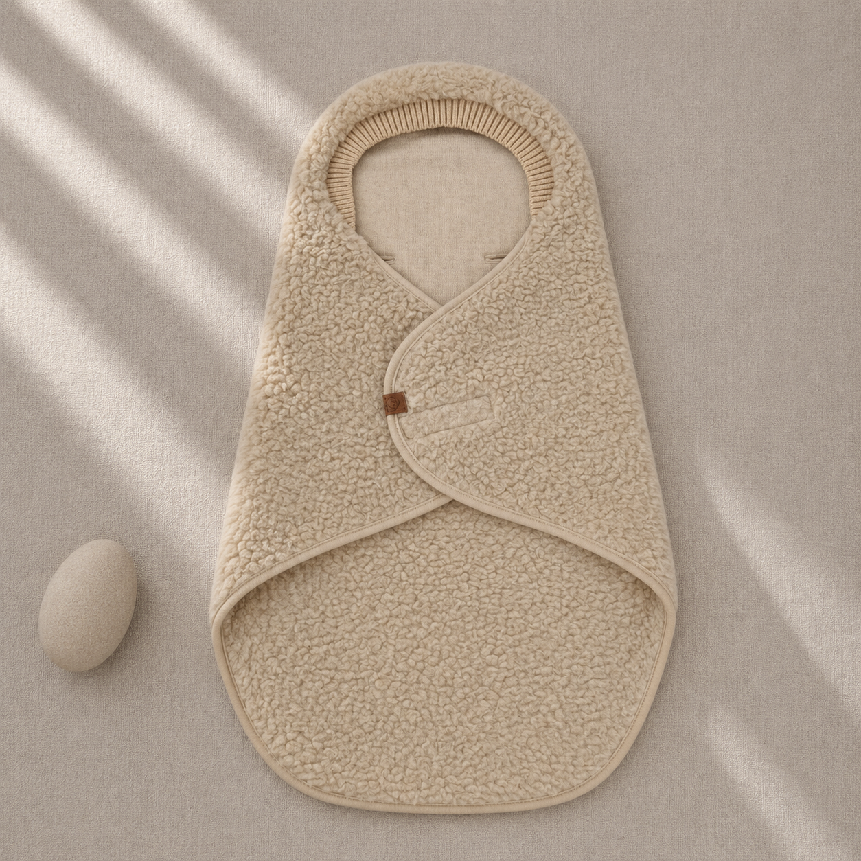 Wollen Omslagdoek Baby voor Maxi-Cosi & Kinderwagen | Wingy Thumbled