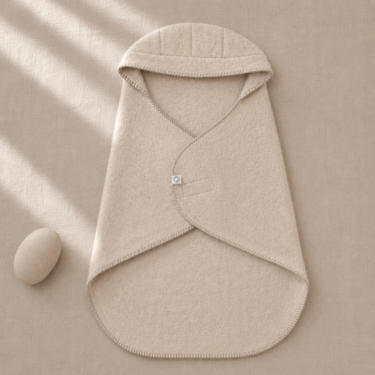 Wollen Omslagdoek Baby voor Maxi-Cosi & Kinderwagen | Wingy Felted