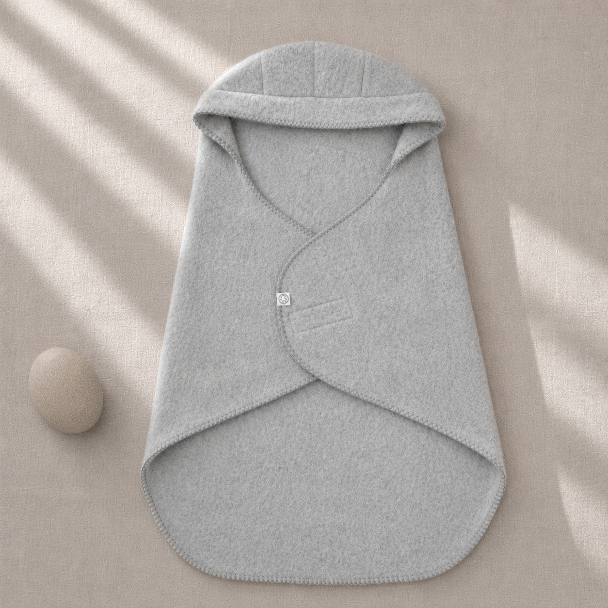 Wollen Omslagdoek Baby voor Maxi-Cosi & Kinderwagen | Wingy Felted