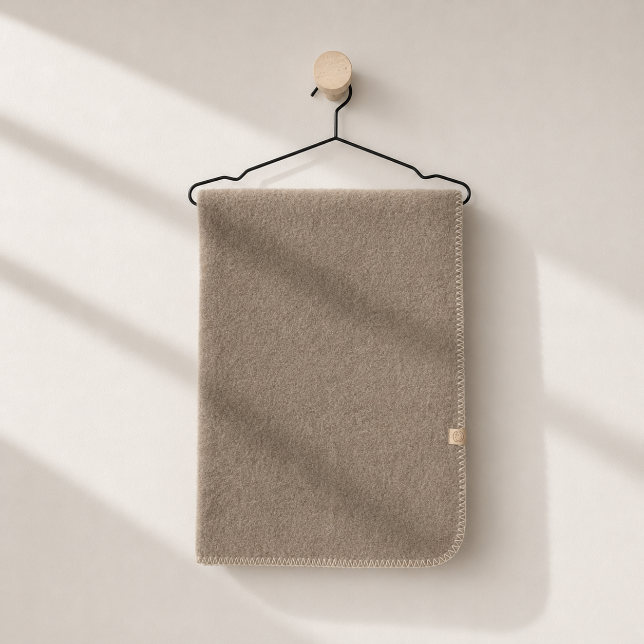 Wollen Babydeken van zuiver Scheerwol | Felted