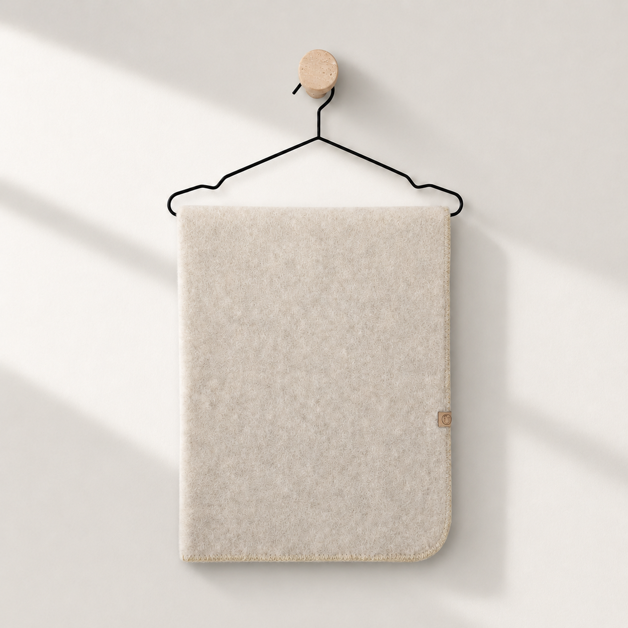 Wollen Babydeken van zuiver Scheerwol | Felted