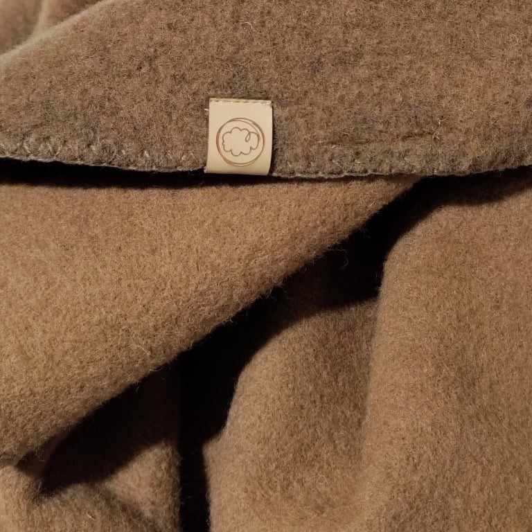 Wollen Babydeken van zuiver Scheerwol | Felted