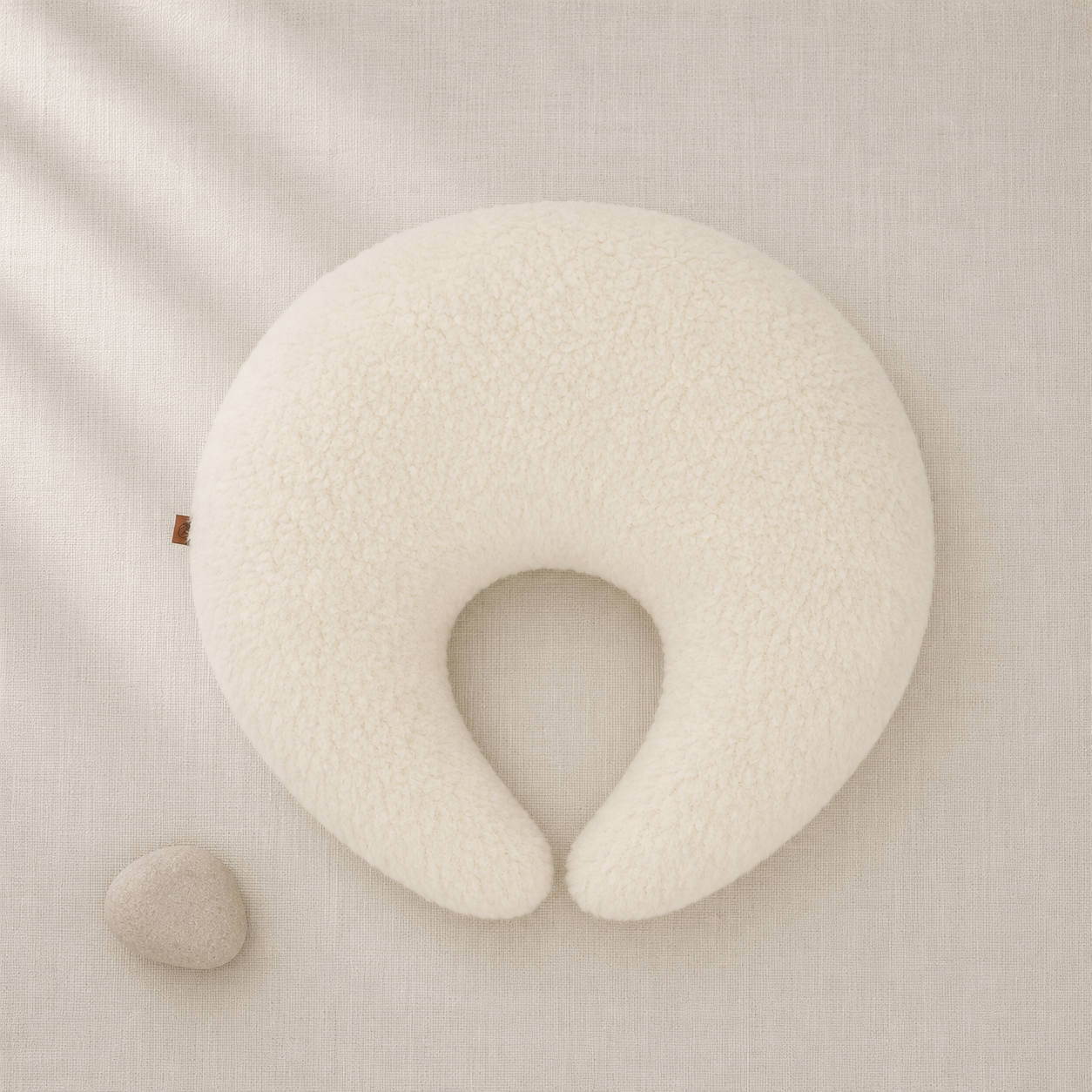 Wollen Voedingskussen voor Baby | Thumbled