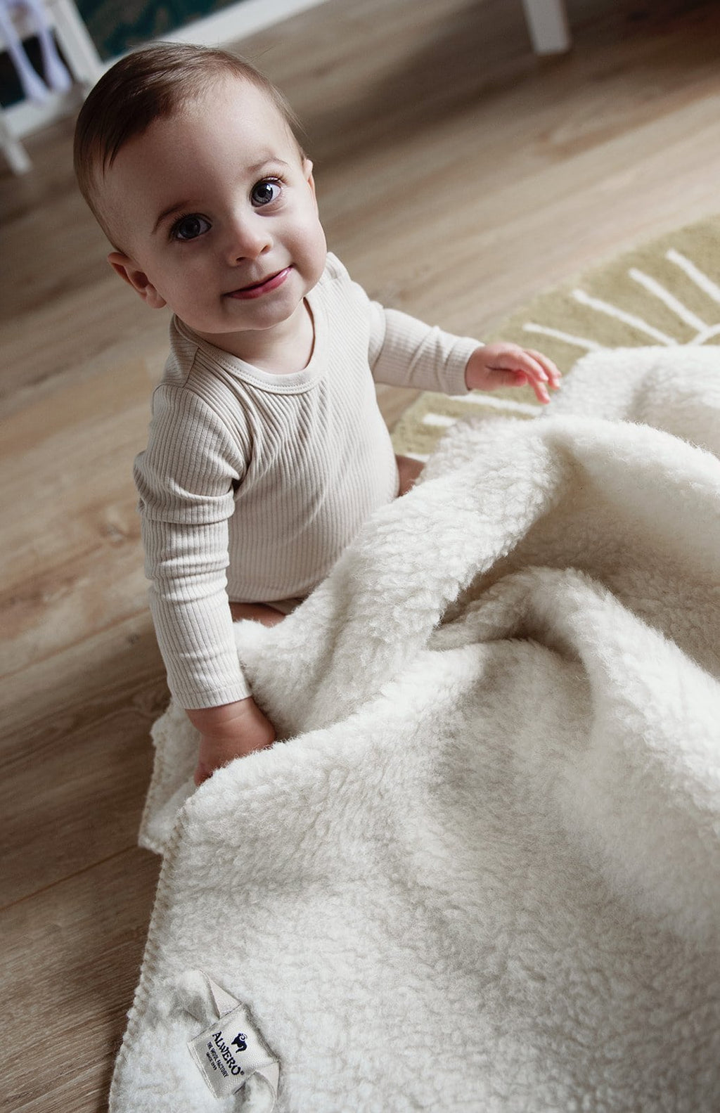 Wollen babydeken Zuiver Scheerwol | Thumbled
