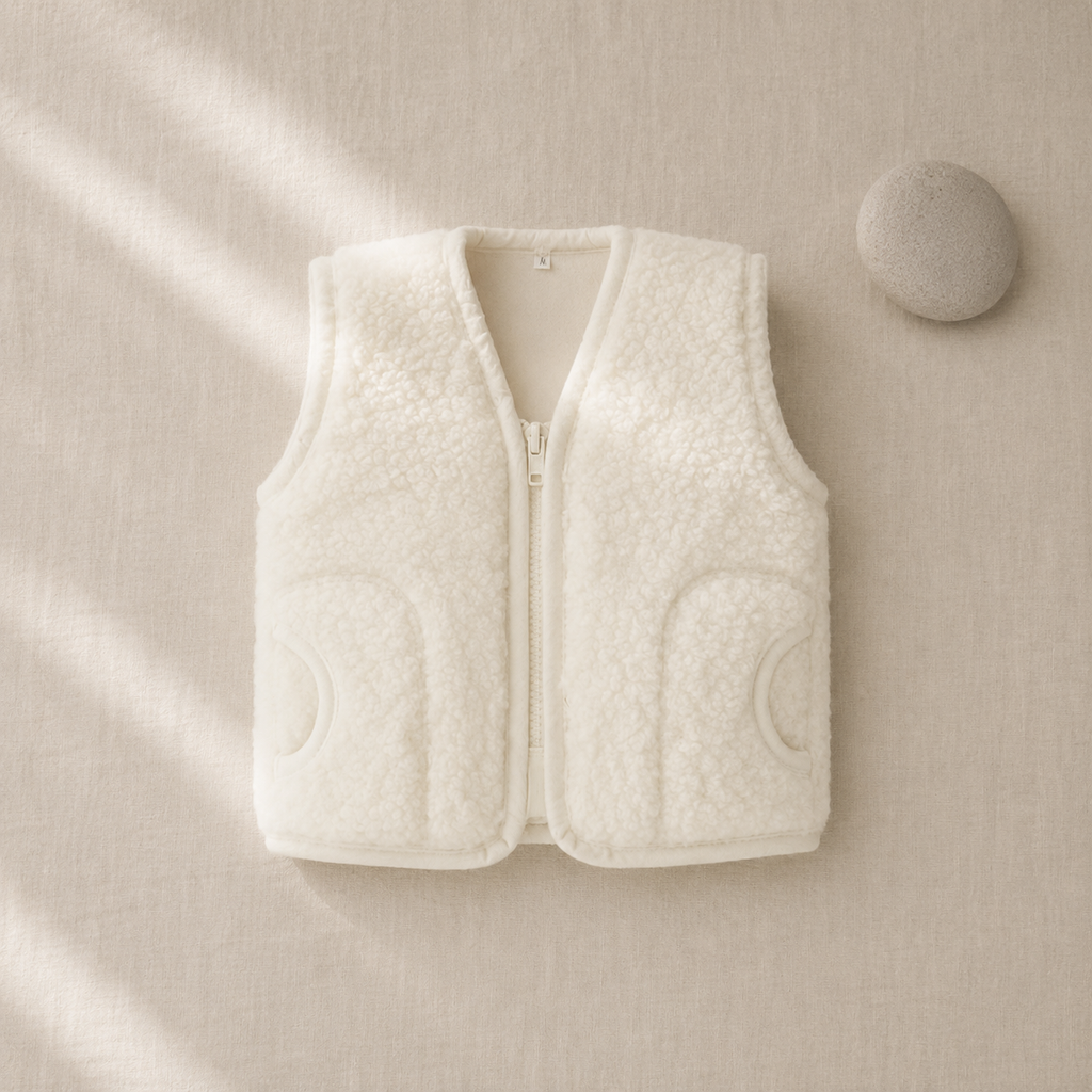 A Basic Brand – Wollen Kinder Bodywarmer