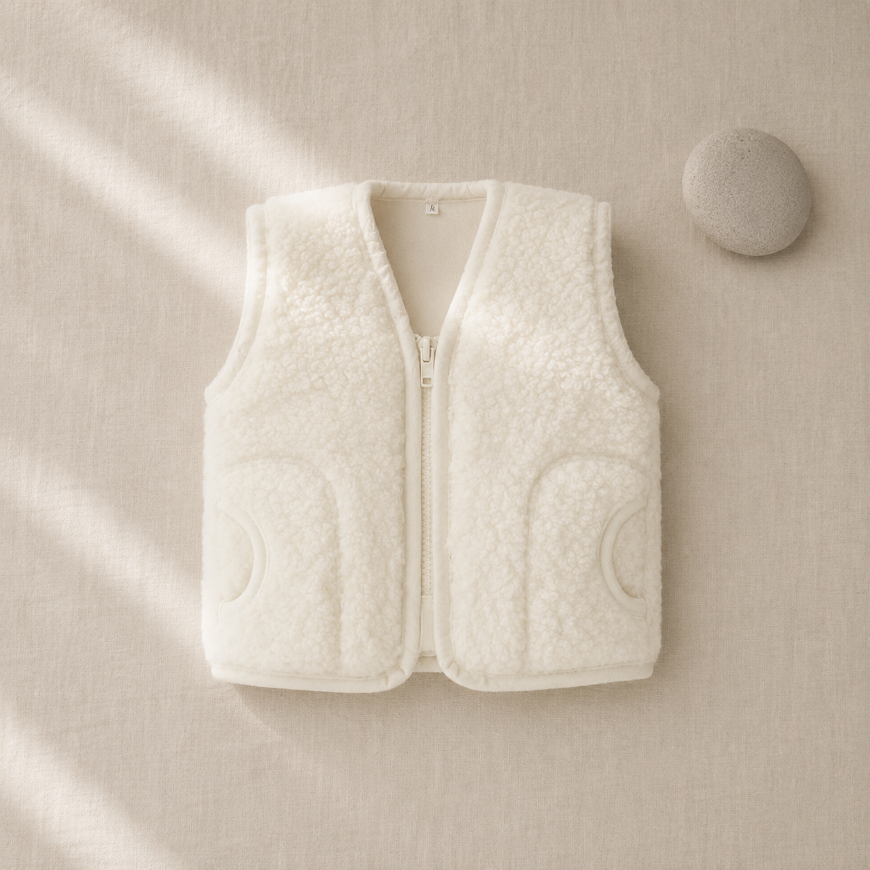 A Basic Brand – Wollen Kinder Bodywarmer