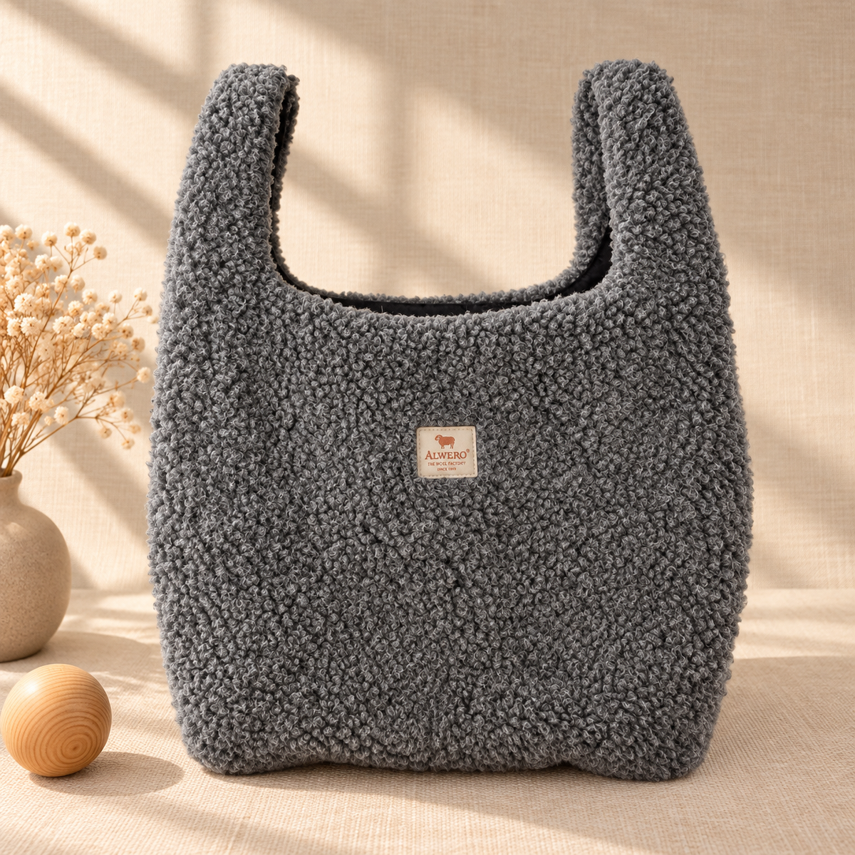 Alwero Wollen Mom Bag | Tas voor kinderwagen