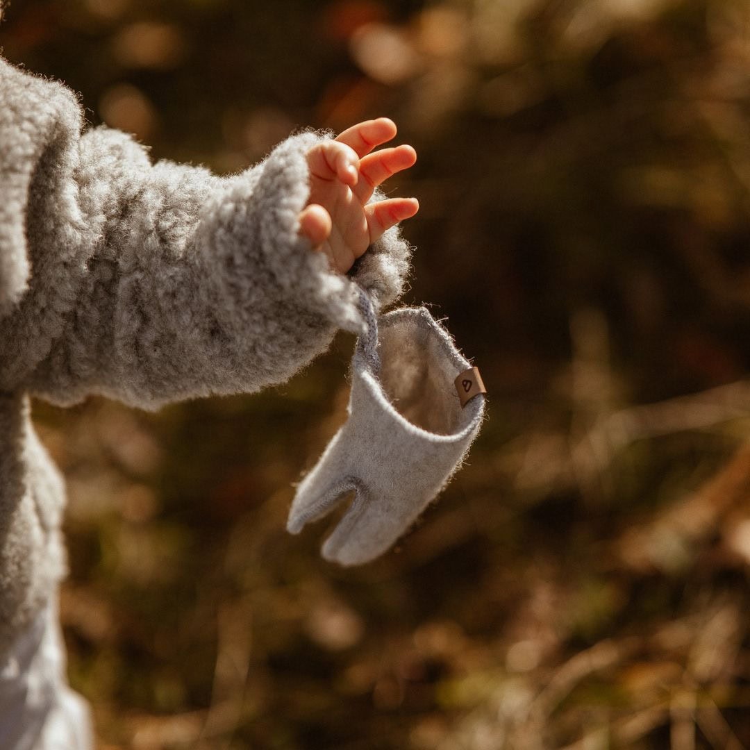 Wollen Baby- en Kinderwanten | Zaffiro Felted