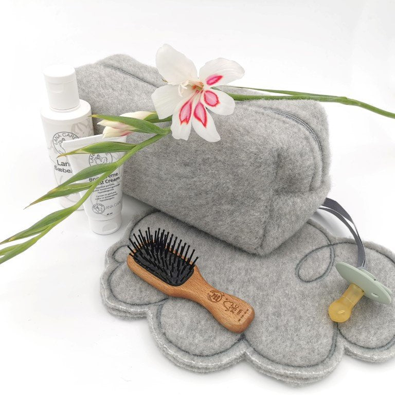 Wollen Luieretui & Toilettas | Felted