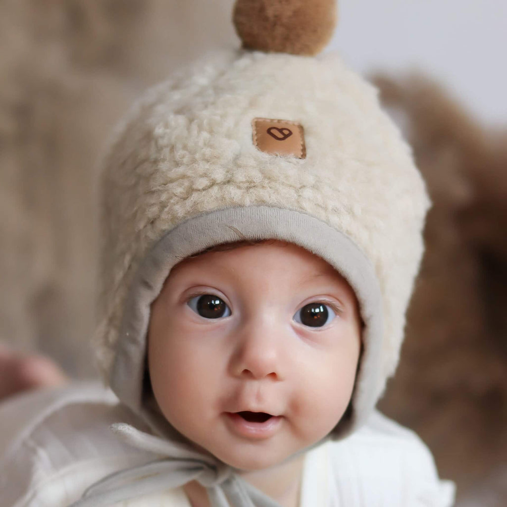 Wollen Babymuts Tulip | Zaffiro Teddy