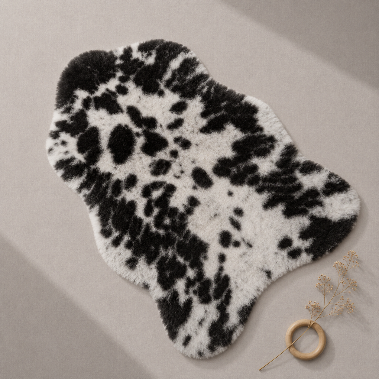 Schapenvacht voor baby | Natural Spotted