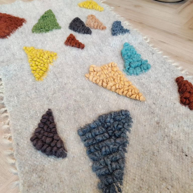 Tapis en laine pour chambre d’enfant – noué à la main | Woolskins